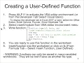 New FinMod Topic 3-1 Creating and inserting VBA functions