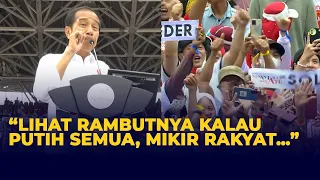 Download Jokowi ke Relawan Soal Ciri Pemimpin: Lihat Rambutnya, Kalau Putih Semua Ini Mikir Rakyat! MP3