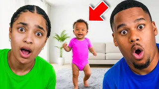 BABY RILEE WALKED FOR THE FIRST TIME.. THEN THIS HAPPENED…