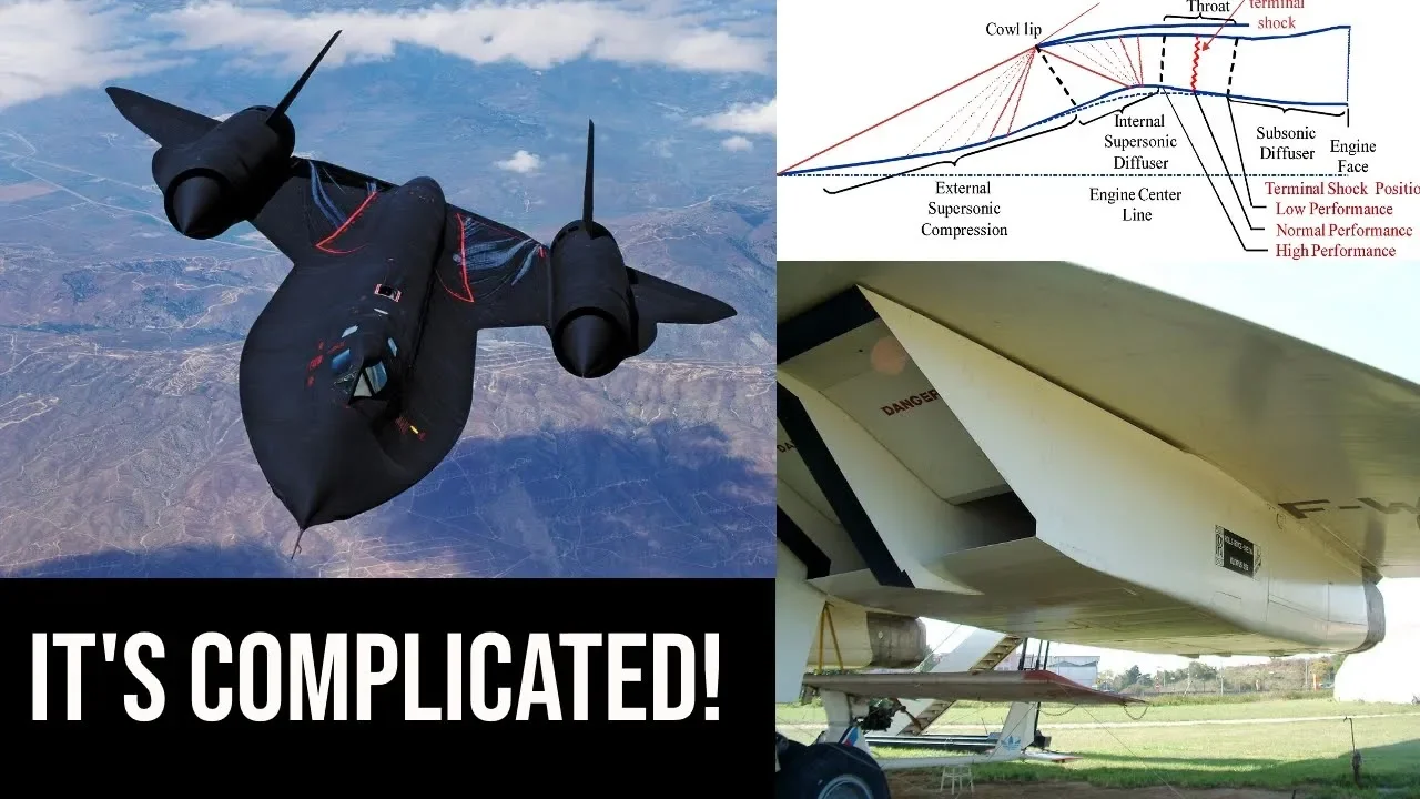 How Does A Supersonic Jet Engine Inlet Work? - Advanced Compressible Flow