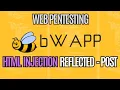 bWAPP - HTML Injection Reflected