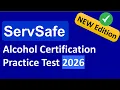 ServSafe Alcohol Certification Practice Test 2026 Questions Answers