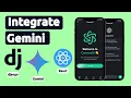 Integrate Gemini AI in a Django and React FullStack Project