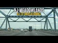 New Jersey to NYC Drive 4K I-80 Route 3 Meadowlands Lincoln Tunnel POV