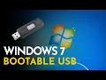 Create Windows 7 bootable USB Drive