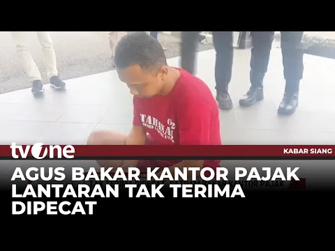 Sakit Hati Dipecat, Satpam di Lampung Utara Bakar Kantor Pajak