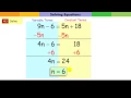 Solving Multi-Step Equations