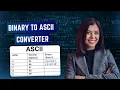 How to Use Binary to ASCII Converter A Step-by-Step Guide