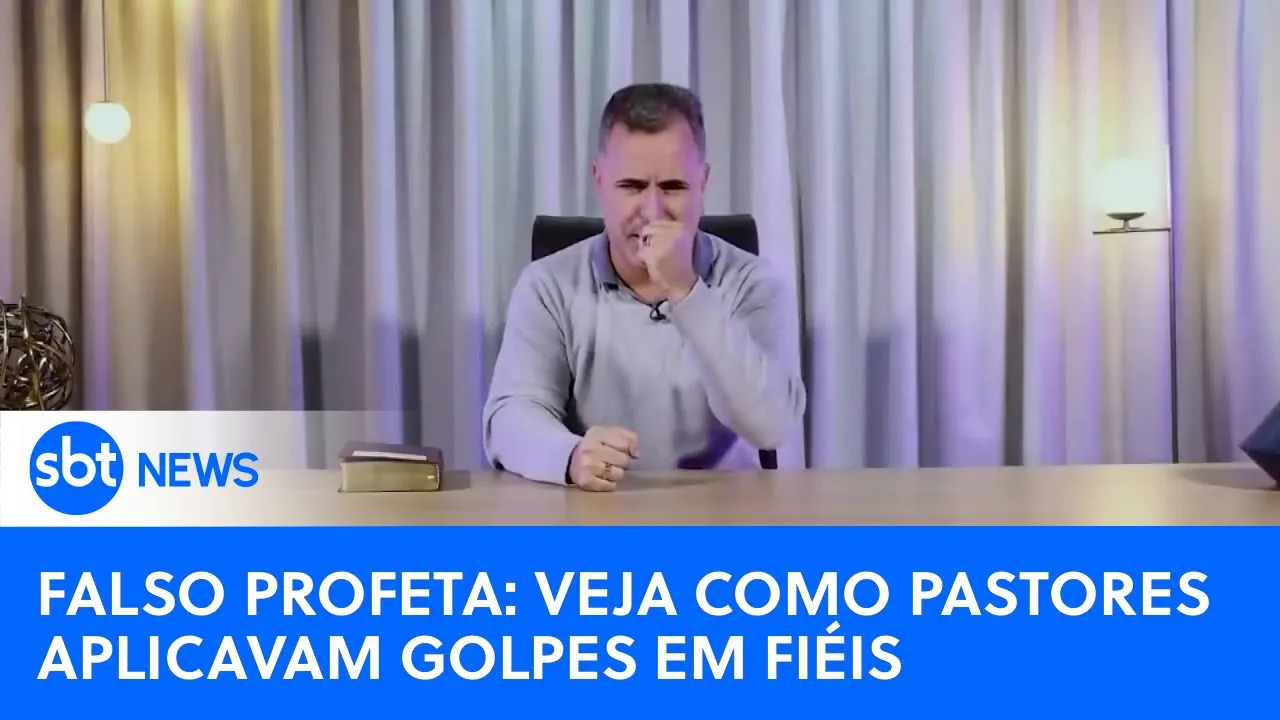 Operação 'Falso Profeta': Vídeos mostram como pastores aplicavam golpes | #SBTNewsnaTV (26/09/23)