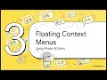 Mobile Application Development Unit 2 Part 8 Android Menus Action Bars Contextual Toolkits