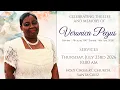 The Funeral Service of Veronica Pegus