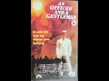 Lagu Original VHS Opening and Closing to An Officer and a Gentleman UK VHS Tape