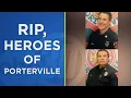 Porterville firefighters died trying to save others inside burning library