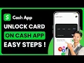 How to Unlock My Cash App Card