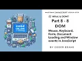 dom events javascript dom events in js dom manipulation and events in javascript dom events