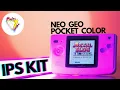 New IPS Kit for the Neo Geo Pocket Color FULL SIZE Install Tutorial and Review Retro Renew