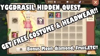 LAPLACE M SEA - YGGDRASIL HIDDEN QUEST LOCATION GET FREE COSTUME AND PERMANENT HEADWEAR PART IV