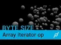 Array iterator op - Byte Size