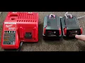 Milwaukee M18 Battery Charger Flashing Red to Green