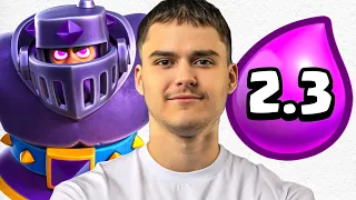 I Got a 100 WIN Rate with 2 3 Mega Knight Cycle