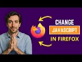 How To Enable Or Disable JavaScript In Firefox Quickly
