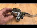 Harley Davidson chrome Front brake master cylinder upgrade magnum chrome CustomCruisersLimited