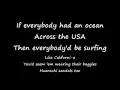 SURFIN THE USA with lyrics