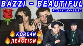  eng speaking korean boys react to bazzi x camila cabello beautiful
