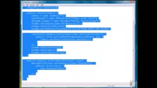 Advance java swing tutorial