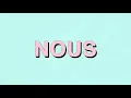 Julien Doré - Nous (Lyrics Video)