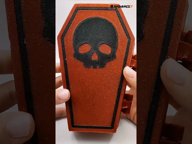 (Snap) Coffin Shaped Box (Skull) video thumbnail