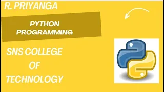 DT PYTHON PROGRAMMING SNSINSTUTIONS