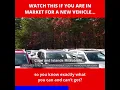 CAPE COD - WATCH THIS IF YOU ARE IN MARKET FOR A NEW VEHICLE