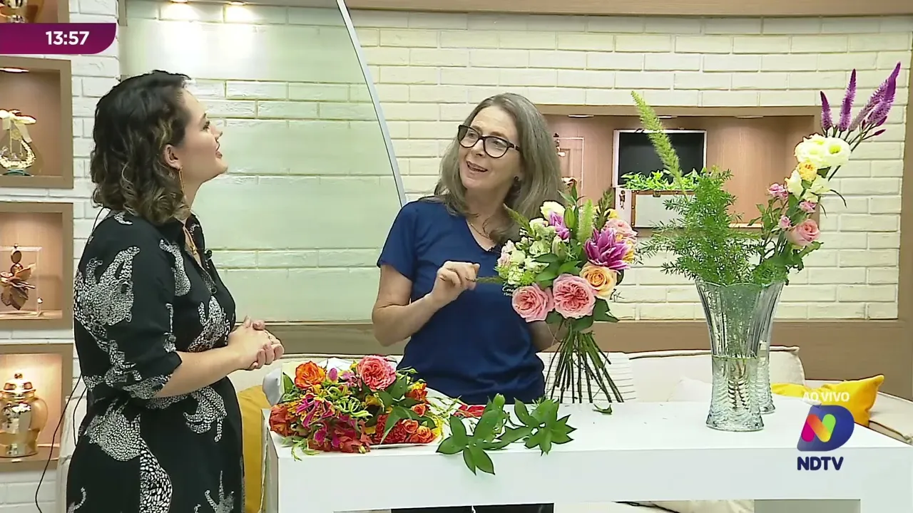 Dicas de Arranjo de Flores para o Dia da Mulher: Tania Gemelli Ensina