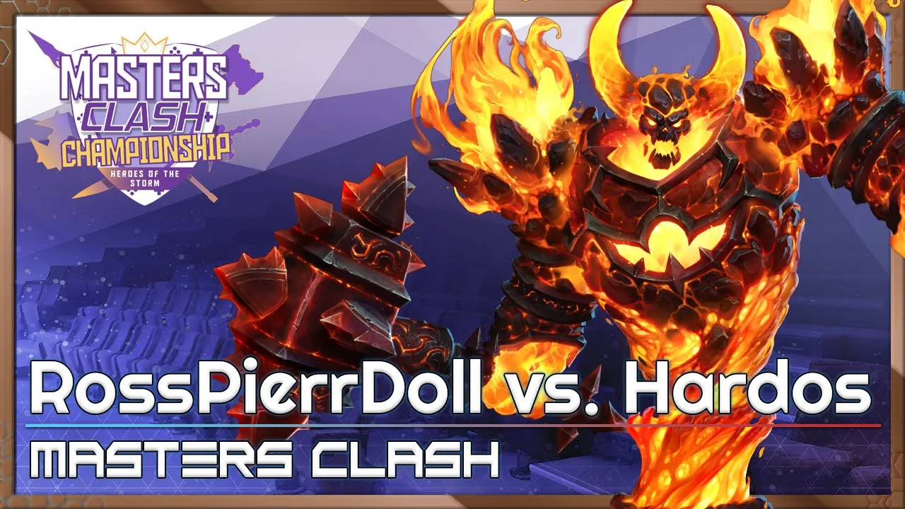 RossPierrDoll vs. Hardos - Masters Clash Q1 - Heroes of the Storm 2022