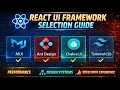 Best React UI Libraries Compared - MUI vs AntD vs Chakra vs Tailwind