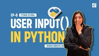 Take User Input in Python EP-8 User Input in Python Input Function in Python Python s