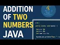 Sum of two numbers in a java arithmetic operators
