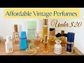Affordable Vintage Under 20