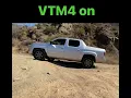 1st gen Honda Ridgeline VTM4 lock test