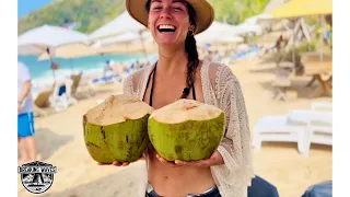 We sailed to a STUNNING jungle PARADISE that is BOAT ACCESS ONLY!