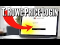 How to login to T Rowe Price personal - Secure Access