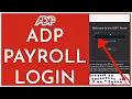 ADP Payroll Login 2023 How To Login Sign In ADP Employee Account