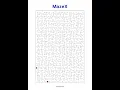 Free Printable Maze for Adults Advanced Brain Teaser