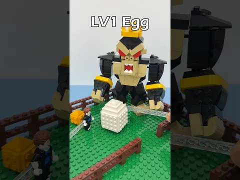 LV1 VS LV100 LEGO Egg... #roblox #lego #stealanegg