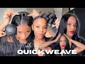 Middle part Quickweave Detail Track Placement