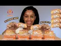 TRYING POPEYES STRAWBERRY BISCUITS - MUKBANG
