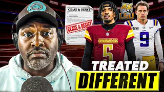 Jayden Daniels vs Joe Burrow JD5 Hits LSU Cease Desist
