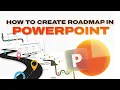 How to Create a Simple Roadmap in PowerPoint - Tutorial