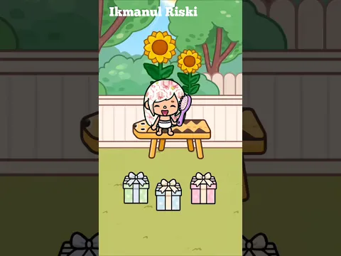 Gift fell from my hair🎁 #tocaboca #tocalifeworld